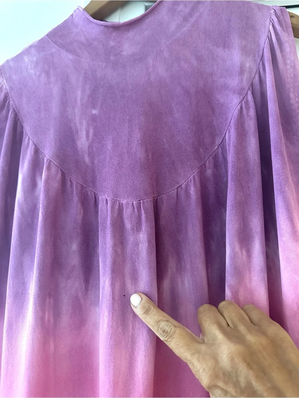 Zara Sleeveless Tie-Dye Maxi Dress - Picture 13 of 14